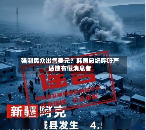 强制民众出售美元?韩国总统呼吁严惩散布假消息者-第3张图片